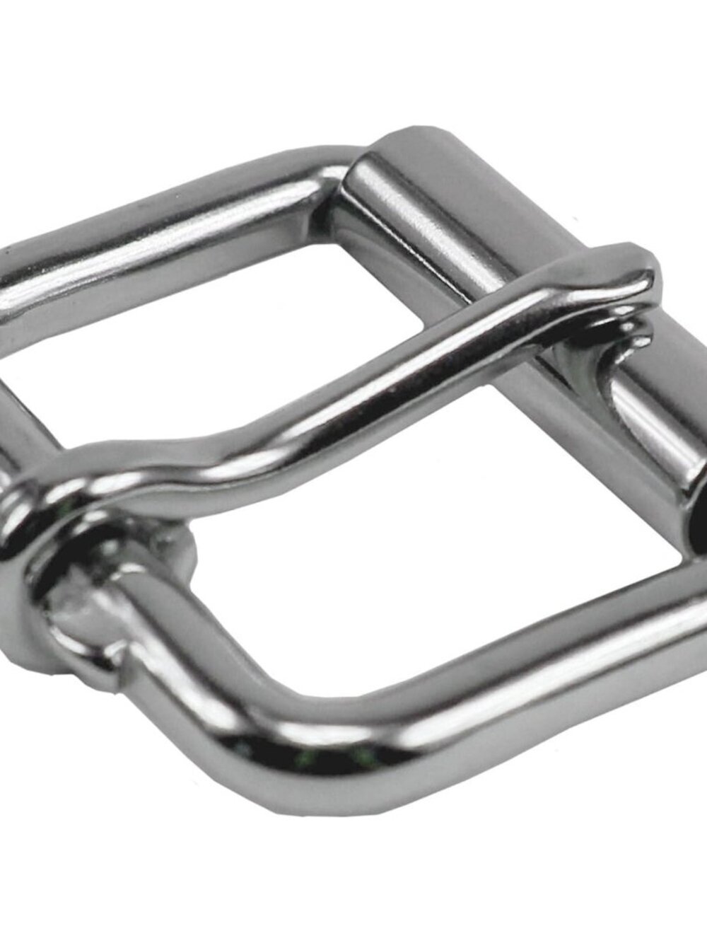 Men's V2 Leather Stylish Elegant Stainless Steel Nickel Free Belt Buckle